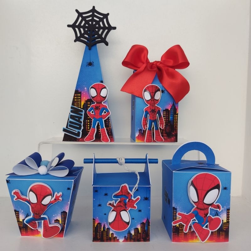 Kit Festa Clássico: Homem Aranha